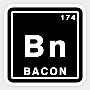 BACON ELEMENT Sticker